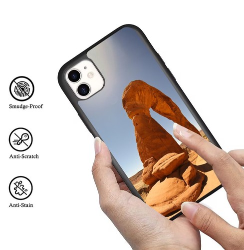 Anti scratch Cover For iPhone SE XS XR Max 5 6 7 8 Plus USA arches national park - Picture 15 of 25