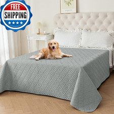 2026 Waterproof Dog Bed Blanket 82"x120" Comfy Couch Sofa Mat for Dog Pets wit