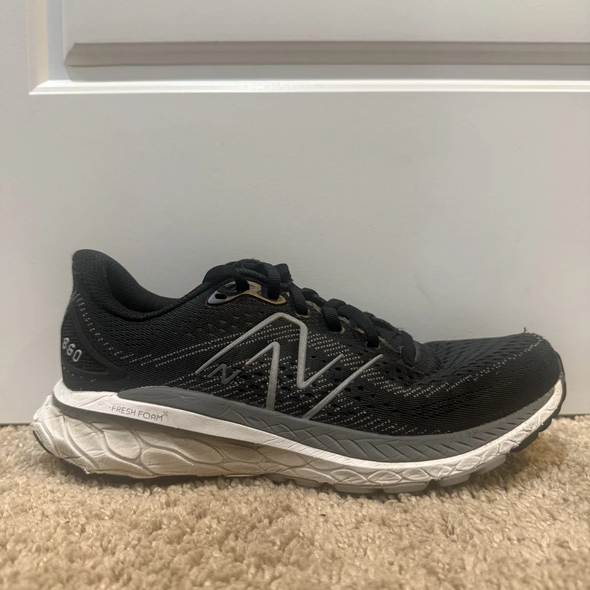 New Balance Fresh Foam 980 Shoes Mens Size 9.5 Black Work Sneakers WW840FB1 New Balance Fresh Foam 980 Sneakers for Men for Sale  main image 3