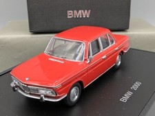Modellini auto 1:43 Schuco BMW 2000 rosso arancione in confezione originale concessionaria #4