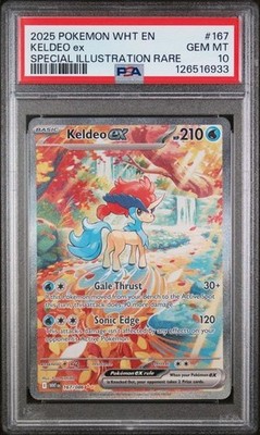 2025 POKEMON WHT EN-WHITE FLARE SPECIAL ILLUSTRATION RARE #167