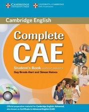 Complete CAE Student's Book without answers with CD-ROM,Guy Broo