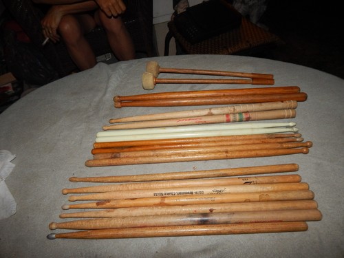 Vintage Drumsticks & Mallets Regal Ludwig & More Sets & Singles Estate Find