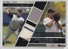 2004 Topps Traded and Rookies Transactions Dual Relics Curt Schilling uk2