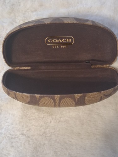 Coach Sunglasses Glasses Holder Clam Shell Hard Case