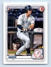 2020 Bowman Draft Trevor Hauver New York Yankees #BD-113