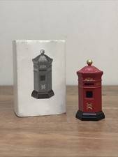 Dept 56 ~English Post Box Heritage Village Collection Accessory 5805-0 Mail Box
