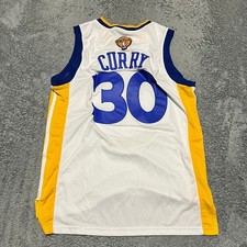 Golden State Warriors Stephen Curry #30 Adidas Swingman Jersey Mens Small NBA