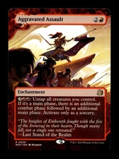 Aggravated Assault 39 R Wilds of Eldraine: Enchanting Tales