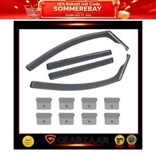 4tlg Windabweiser Set für VW Touran 1T1 1T2 1T3 5-Türer Regenabweiser mit clips