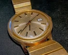 VINTAGE TIMEX 1972 DATE AUTOMATIC SELF-WINDING MEN'S 10KT Goldfilled Band