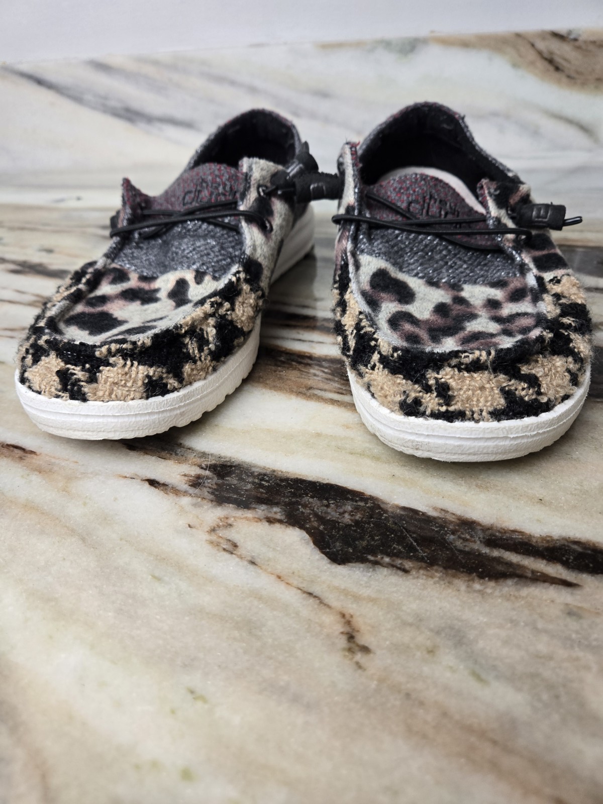 HEY DUDE WENDY PATCHWORK JAVA Lightweight Slip-On… - image 2