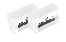 Filexec Products 3 x 5 Inches Index Card Case, Clear, Pack of 2 50306-20233