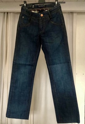Tribeca Jeans New York 27/34 Straight Bootcut Denim Blau