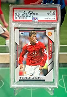 CR7様。専用。 2004-05 Topps Premier Stars #154 Cristiano Ronaldo Japanese