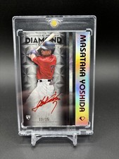 2023 Topps Diamond Icons White Polychromatink ON CARD Auto Masataka Yoshida /15