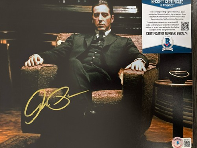 #ad Al Pacino Godfather Scarface Beckett BAS Certified Autographed Signed Photo 8x10 $294.99