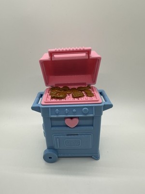 Vintage 1991 Playskool Victorian Dollhouse Backyard Bbq Grill SOUND WORKS