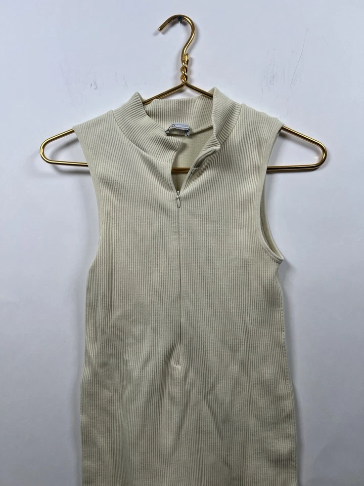  Mono sin costuras Zara blanco roto XS Foto 2 de 4