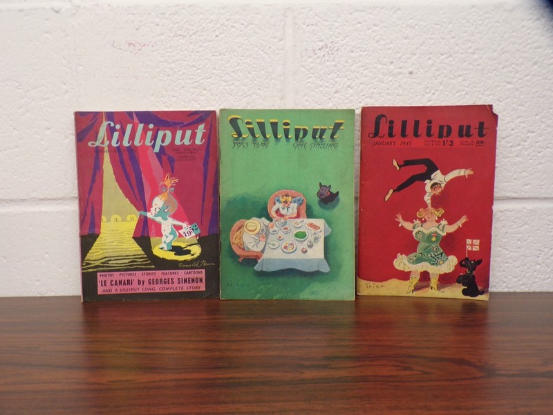 Lilliput Magazine Jan. 1945, July 1946 Feb/Mar 1952