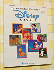 The New Illustrated Treasury Disney Songs (5th Edition) Piano Vocal Guitar