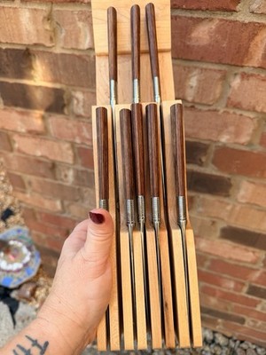 SIGNE PERSSON-MELIN meat knife wooden shank Boda Nova Set Of 8