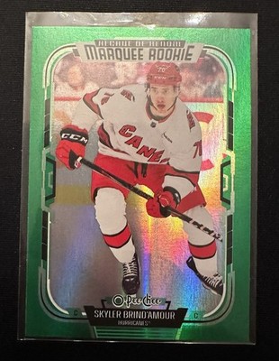 2025-26 O-Pee-Chee Marquee Rookie Green Rainbow 31/33 Skyler Brind'Amour #579