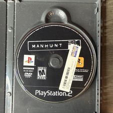Manhunt, PS2 Disc Only, Sony PlayStation 2, 2003 Rockstar Games *Tested*