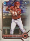 Sal Stewart 2022 Bowman Draft 1st Chrome Prospect #BDC-122 Rookie Reds 🔥