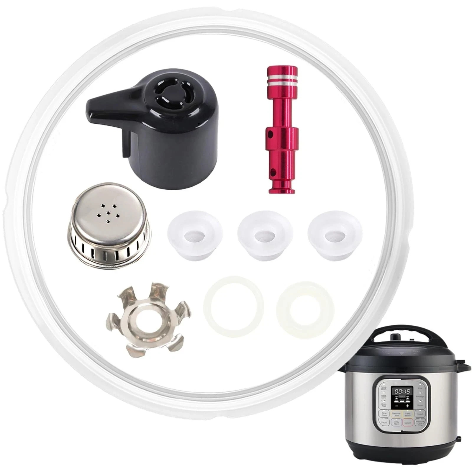 10Pcs Replacement Parts for Instant Pot Duo 8 Quart and Duo 