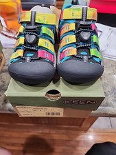 Keen Newport H2 Rainbow Tie-Dye 1018447 Toddler Size 8 Medium Brand New So Cute