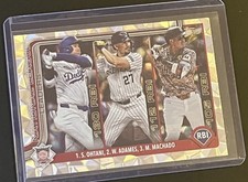 2025 Topps Series 1 - League Leaders Shohei Ohtani Machado Adames #86 Diamante
