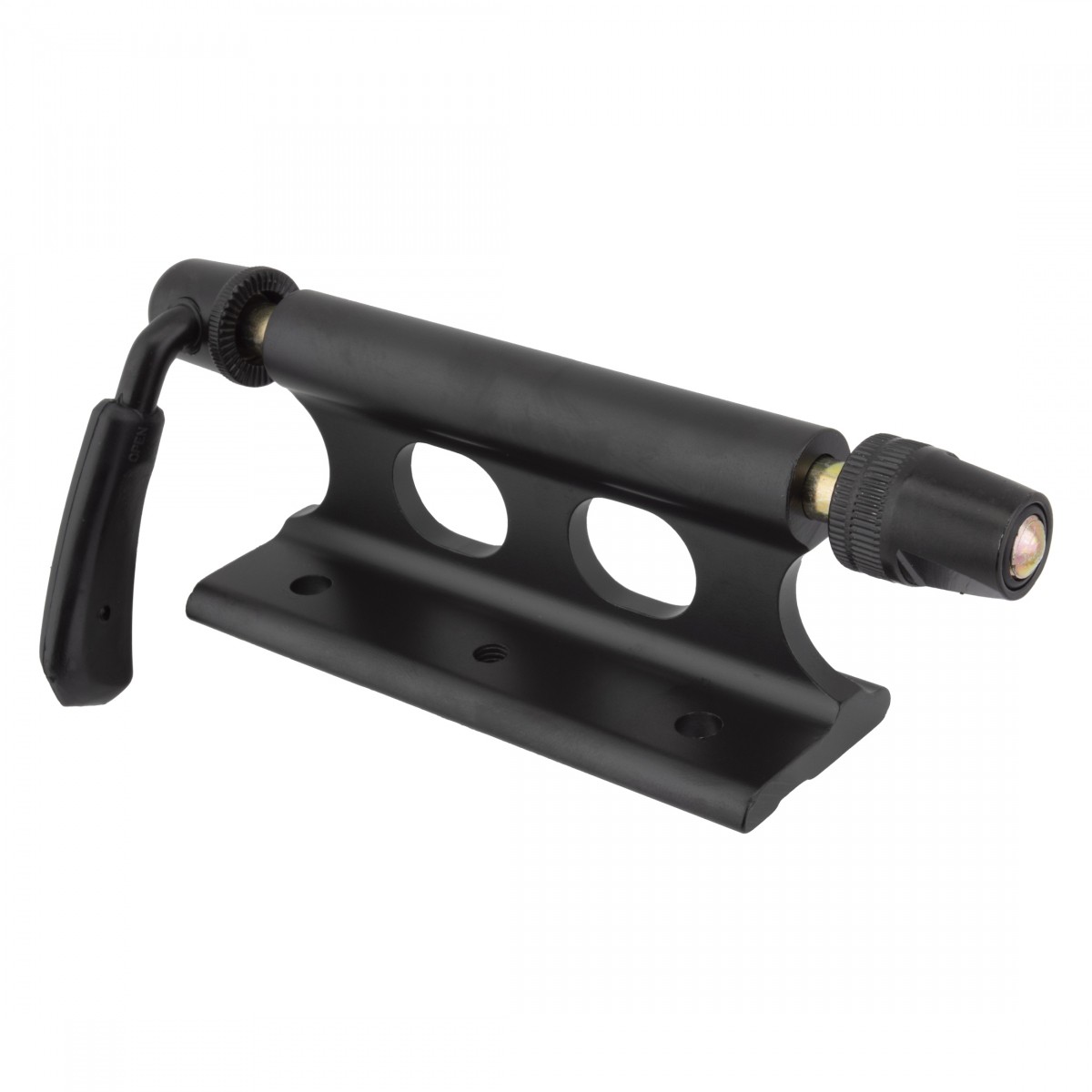 Sunlite Bike Block Fork Mount QR Rack Adapter - Alloy, 100mm Spacing, Black