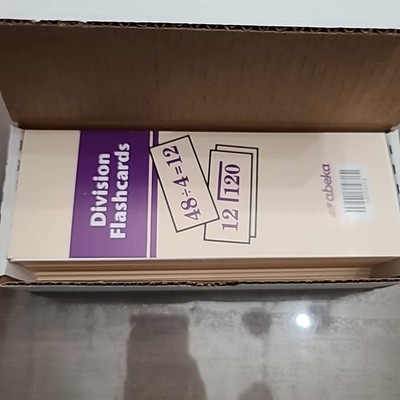 Abeka Division Flashcards