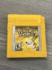 Pokemon Yellow Version - Special Pikachu Edition  UNTESTED SOLD AS-IS -FREE SHIP