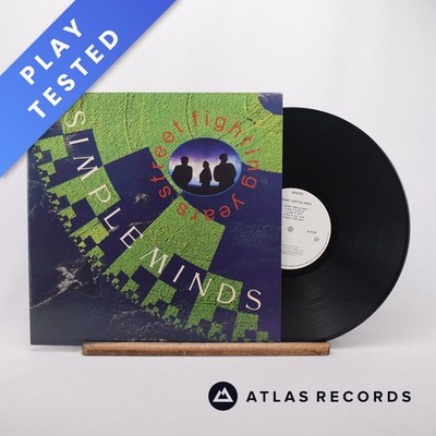 Simple Minds Street Fighting Years A-2 B-3 LP Album Vinyl Record MINDS1 - EX/EX