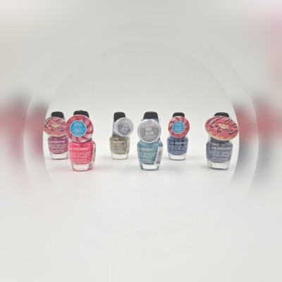 LA Colors Color Craze 3-Pack Nail Polish Set-New Sealed W/ Files & Nail Bling