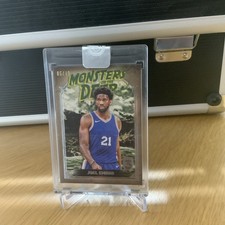 2023-24 Topps Three - Monsters of the Deep Joel Embiid #MD-12 /49