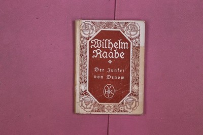 327772 Wilhelm Raabe DER JUNFER VON DENOW Verlagsanstalt Hermann Klemm A.G.