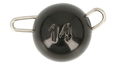 Deka Tungsten Chebu Sinker 2 Stück black 14g