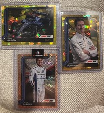 Topps Chrome F1 2025 Williams Racing Parallel Lot Albon Vowles #17/89/200