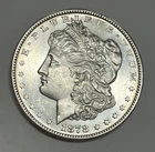 1878-S Morgan Silver Dollar Vam Variety Vam 5 Tripled Eyelid Uncirculated Detail