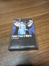 Peter, Paul And Mary In Concert Cassette Tape