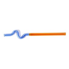 Image of Eco Friendly Reusable Straw Glass Healthy Safe for Juice Milkshake