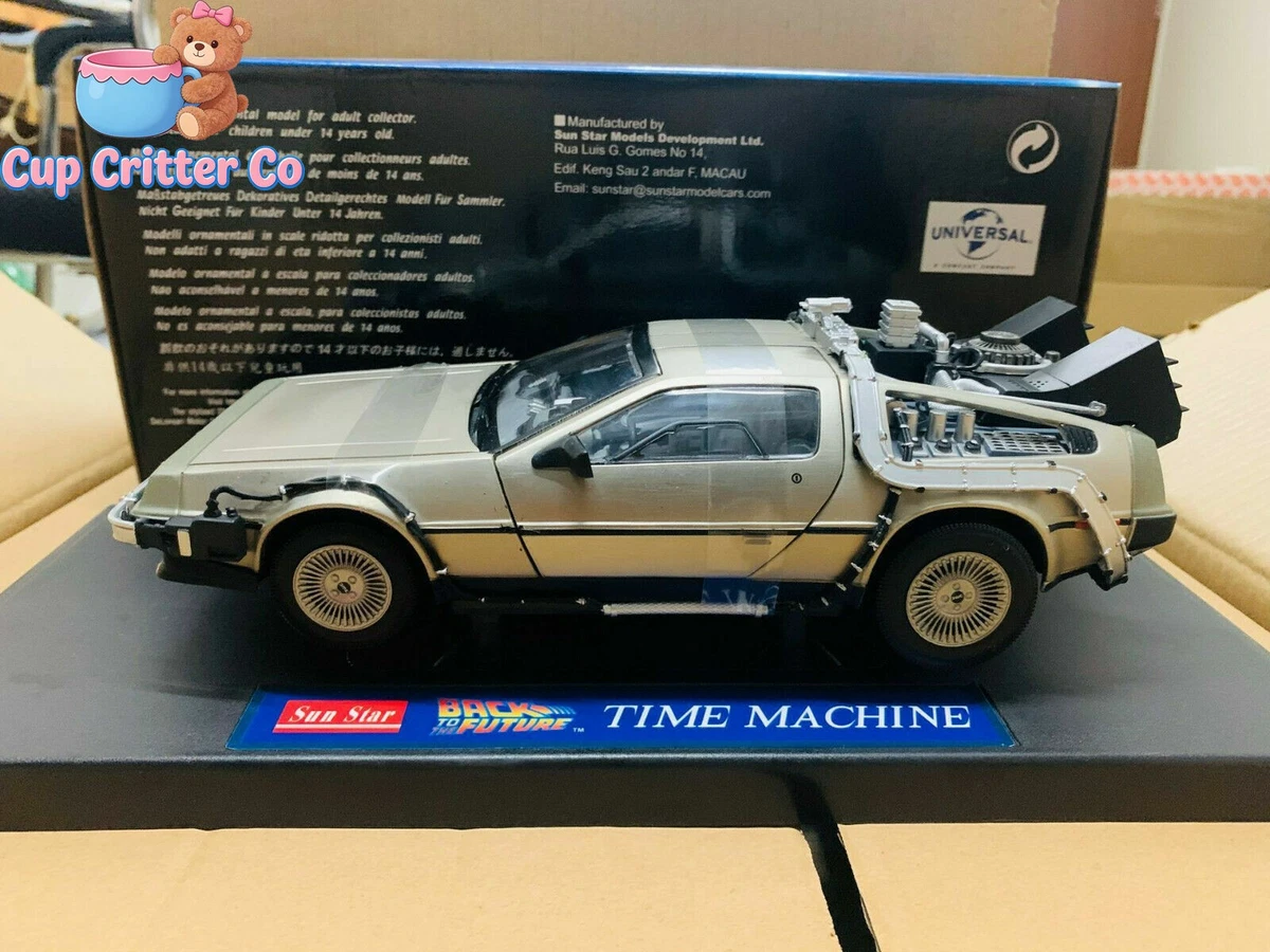 Sunstar Back to the Future 1:18 Scale Diecast & Toy Vehicles for
