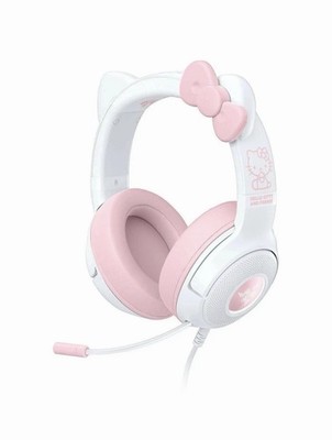 Razer Kraken Kitty V2 USB Headset with Kitty Ears Hello Kitty and Friends