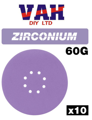 Trend 225 mm Zirkon Exzenterschleifscheibe 60 g 10er Pack
