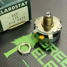 A43-15K - CLAROSTAT - 15K POTENTIOMETER