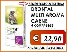 vermifugo multi aroma per cani  6 pastiglie in blister : dron tal
