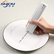 Stampante a getto d'inchiostro portatile, codice QR, tatuaggio metallo alimentare, motivo stampato, testo, LOGO